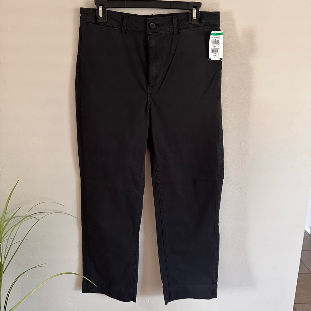 Everlane Straight Leg Cropped Pant
